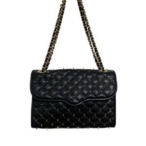 Rebecca Minkoff LARGE Quilted Studded Affair Bag